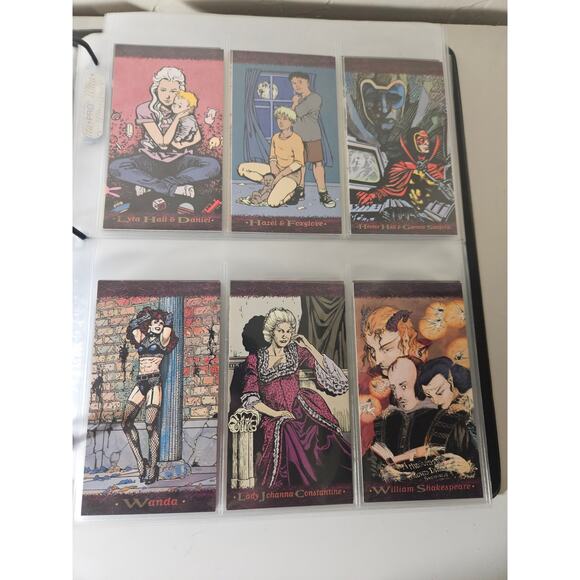 1994 Sandman Trading Cards Complete Set 1-90 - Picture 14 of 15
